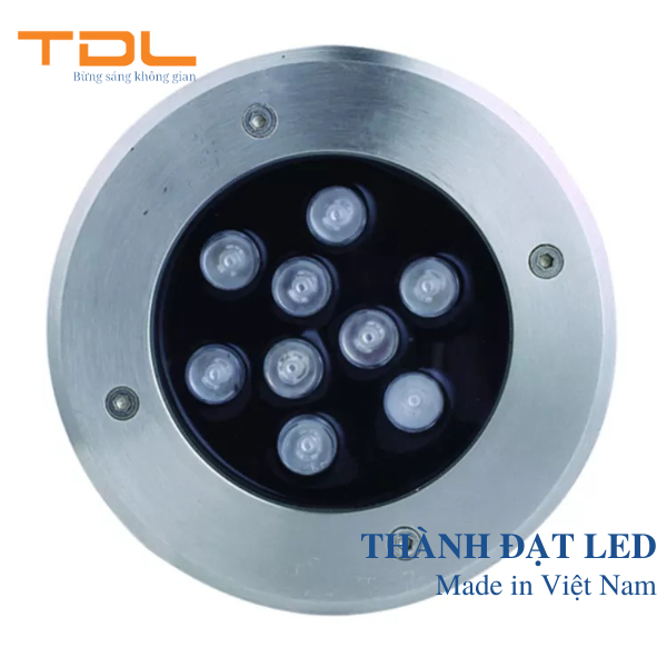 Đèn LED âm nước đế chôn 9w TDL