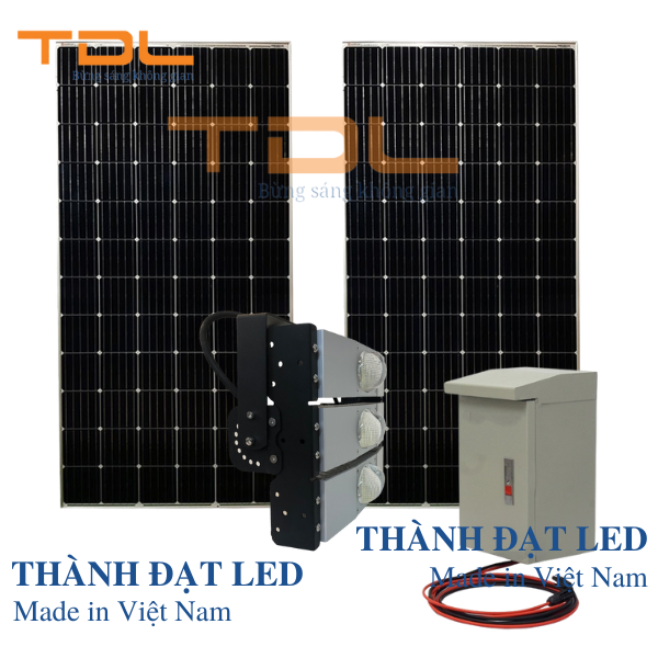 Đèn pha LED năng lượng mặt trời dự án COB 60w TDL
