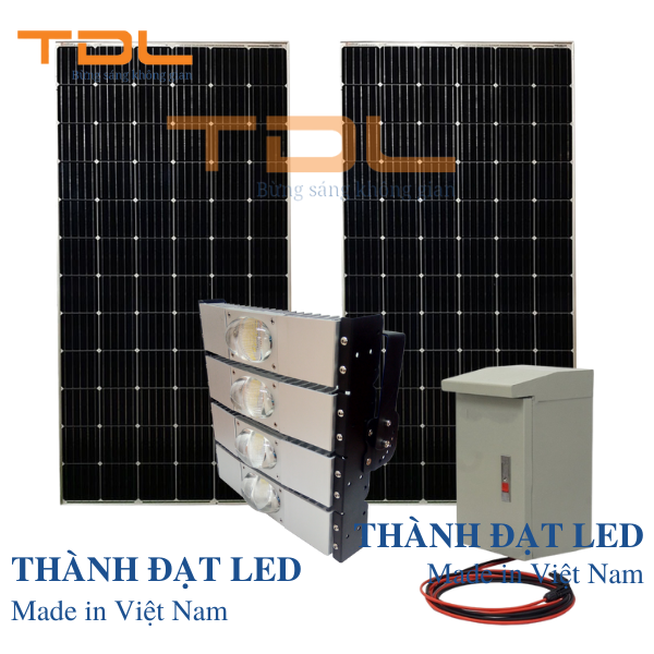 Đèn pha LED năng lượng mặt trời dự án COB 80w TDL 