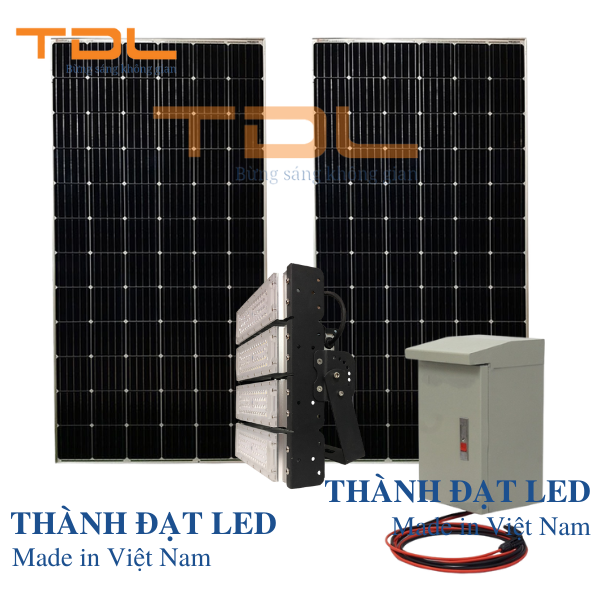 Đèn pha LED năng lượng mặt trời dự án SMD 60w TDL