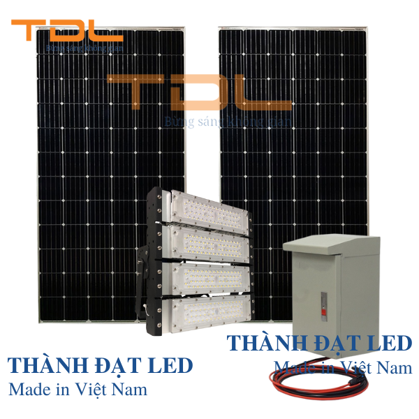 Đèn pha LED năng lượng mặt trời dự án SMD 60w TDL