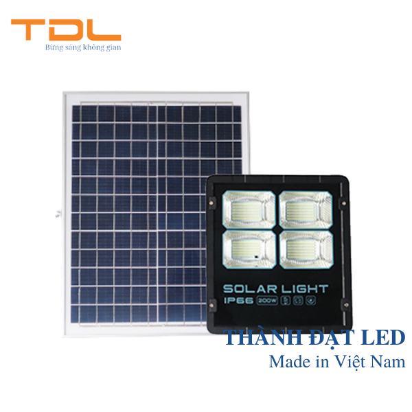 Đèn pha LED năng lượng mặt trời TDL TDL-FNLC 200w TDL