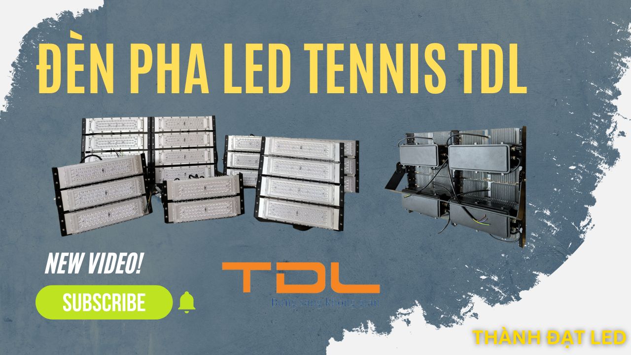 Đèn pha led module cho sân tennis