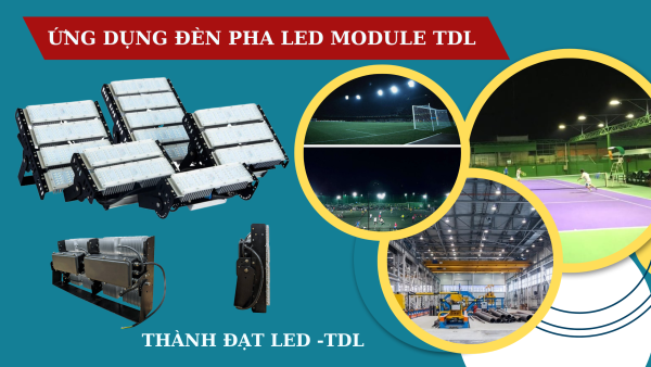 ứng dụng đèn pha led module