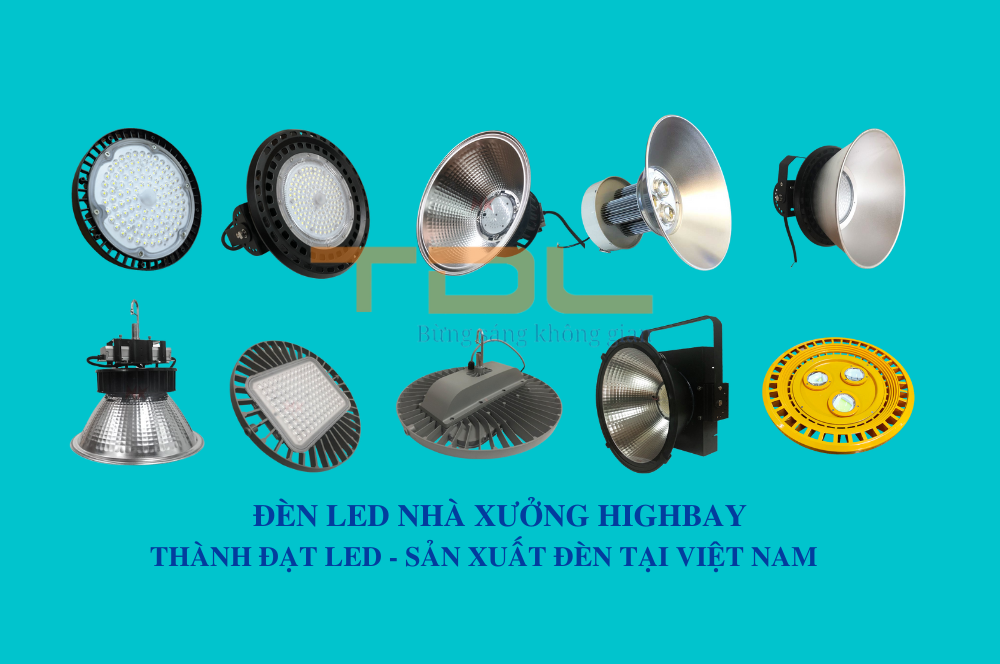 đèn led nhà xưởng high bay