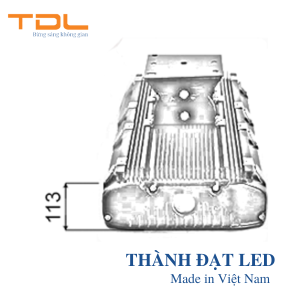 đèn pha hầm lò 400w