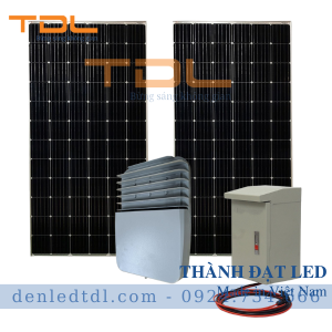 Đèn đường LED năng lượng mặt trời dự án BRP371 60w TDL
