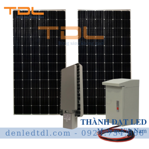 Đèn đường LED năng lượng mặt trời dự án BRP391 60w TDL