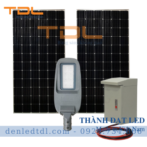 Đèn đường LED năng lượng mặt trời dự án D10 100w TDL