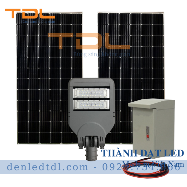 Đèn đường LED năng lượng mặt trời dự án M1 60w TDL
