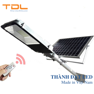 Đèn đường LED năng lượng mặt trời bàn chải 120w TDL