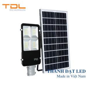 Đèn đường LED năng lượng mặt trời bàn chải 200w TDL