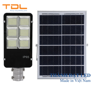 Đèn đường LED năng lượng mặt trời bàn chải 300w TDL