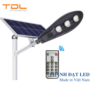 Đèn đường LED năng lượng mặt trời chiếc lá 150w TDL