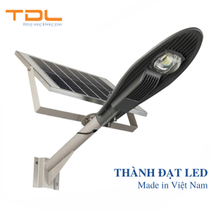 Đèn đường LED năng lượng mặt trời chiếc lá 50w TDL