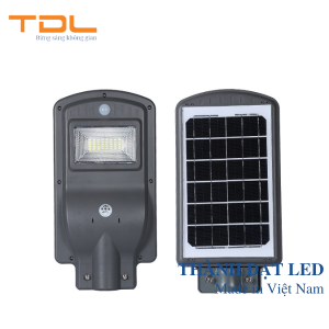 Đèn đường LED năng lượng mặt trời liền thể TD_LTMM 30w TDL