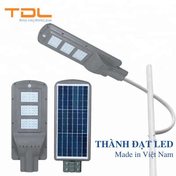 Đèn đường LED năng lượng mặt trời liền thể TD_LTMC 60w TDL