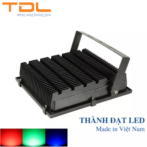 Đèn pha LED 5054 đổi màu 100w TDL