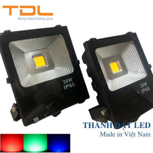 Đèn pha LED 5054 đổi màu 30w TDL
