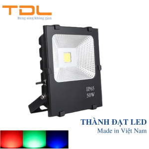 Đèn pha LED 5054 đổi màu 50w TDL