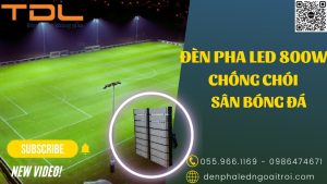 Đèn pha led module 800w sân thể thao sân bóng chống chói