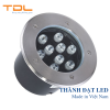 đèn led âm đất 9w