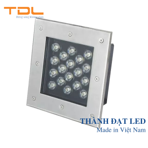 Đèn LED âm đất vuông 18w TDL 
