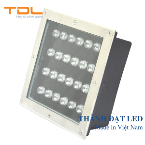 Đèn LED âm đất vuông 24w TDL