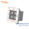 Đèn LED âm đất vuông 4w TDL
