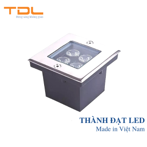 Đèn LED âm đất vuông 4w TDL
