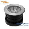 Đèn LED âm nước đế chôn 12w TDL