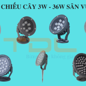 đèn chiếu cây 3w 6w 9w 12w 18w 24w 36w