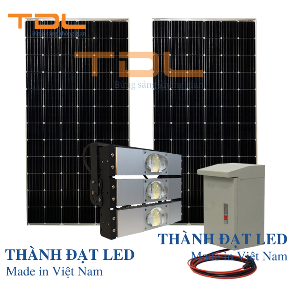 Đèn pha LED năng lượng mặt trời dự án COB 80w TDL