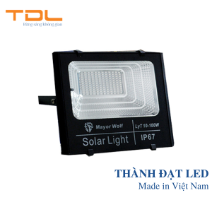 Đèn pha LED năng lượng mặt trời TDL TDL-FLNCO 100w TDL