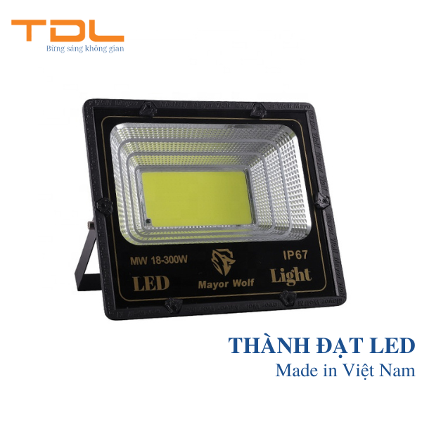 Đèn pha LED năng lượng mặt trời TDL TDL-FLNCO 300w TDL