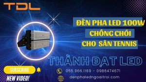 Đèn pha led module cho sân tennis 100w