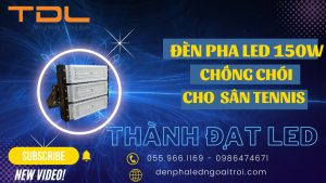 Đèn pha led module cho sân tennis 150w
