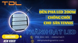 Đèn pha led module cho sân tennis 200w