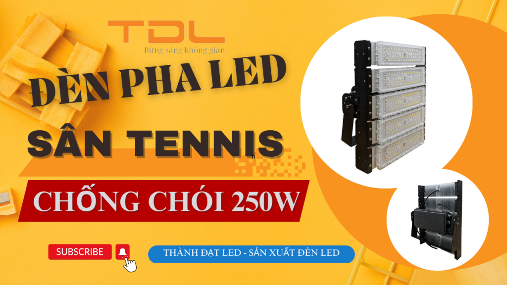 Đèn led sân tennis 250w