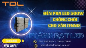 Đèn pha led module cho sân tennis 500w
