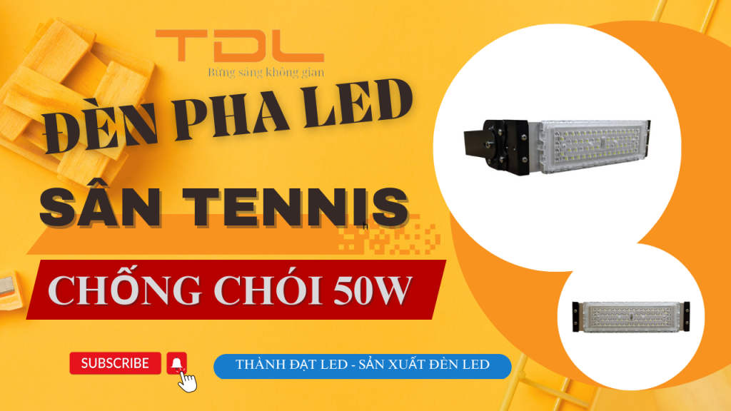 Đèn led sân tennis 50w
