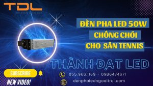 Đèn pha led module cho sân tennis 50w