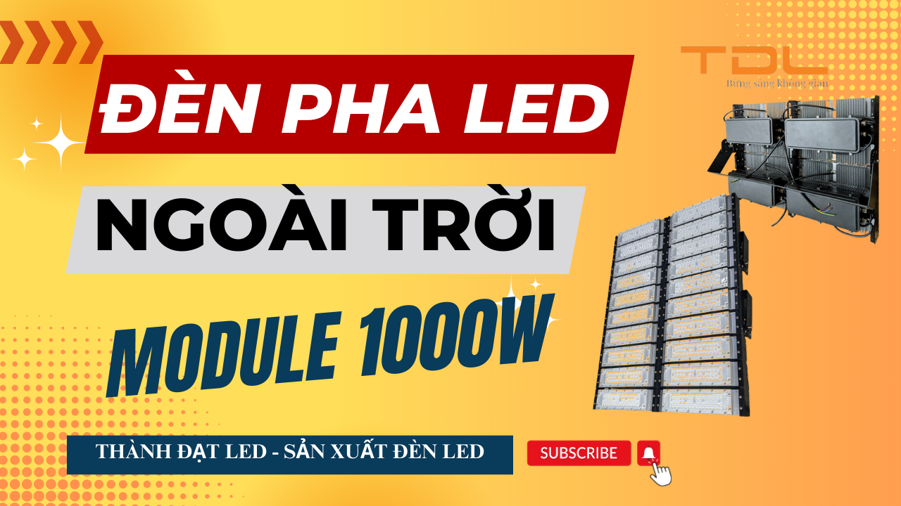 Đèn pha led module 1000w