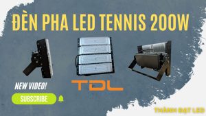 Đèn led sân tennis 200w