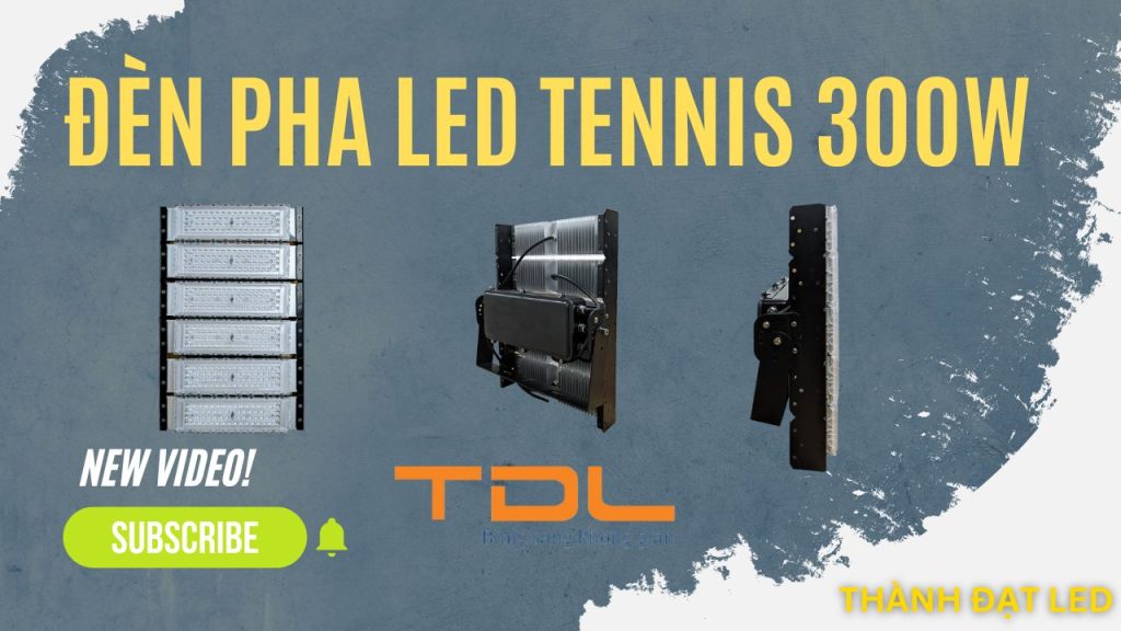Đèn led sân tennis 300w