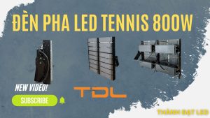 Đèn pha led module cho sân tennis 800w