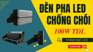 đèn pha led module 100w