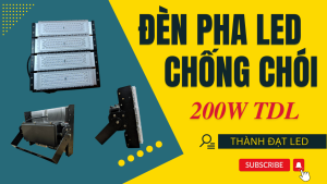 Đèn pha led module 200w thể thao