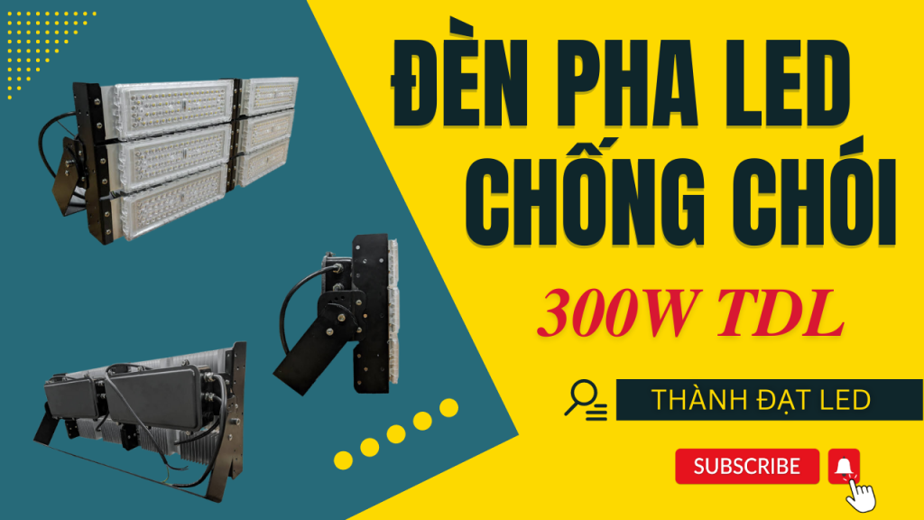 đèn pha led thể thao 300w