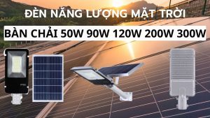 Đèn đường nông thôn 50w 90w 120w 200w 300w năng lượng mặt trời